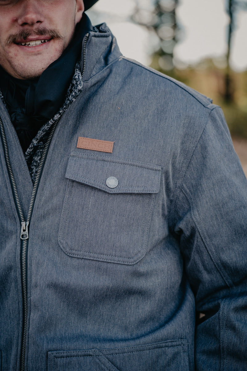 'Noah' Black Men's CINCH Bonded Jacket (S-XXL)