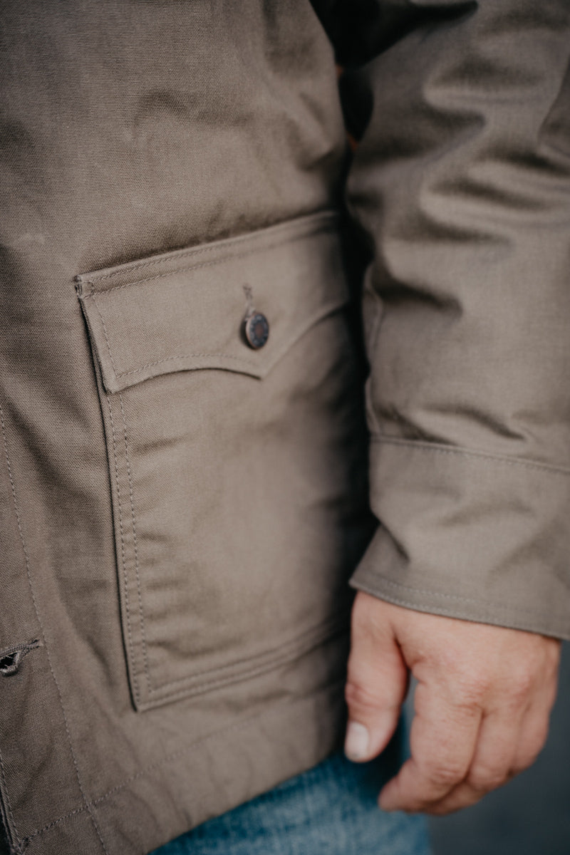 'Johnson' Men's Waxed Lined Barn Coat (S-XXL)