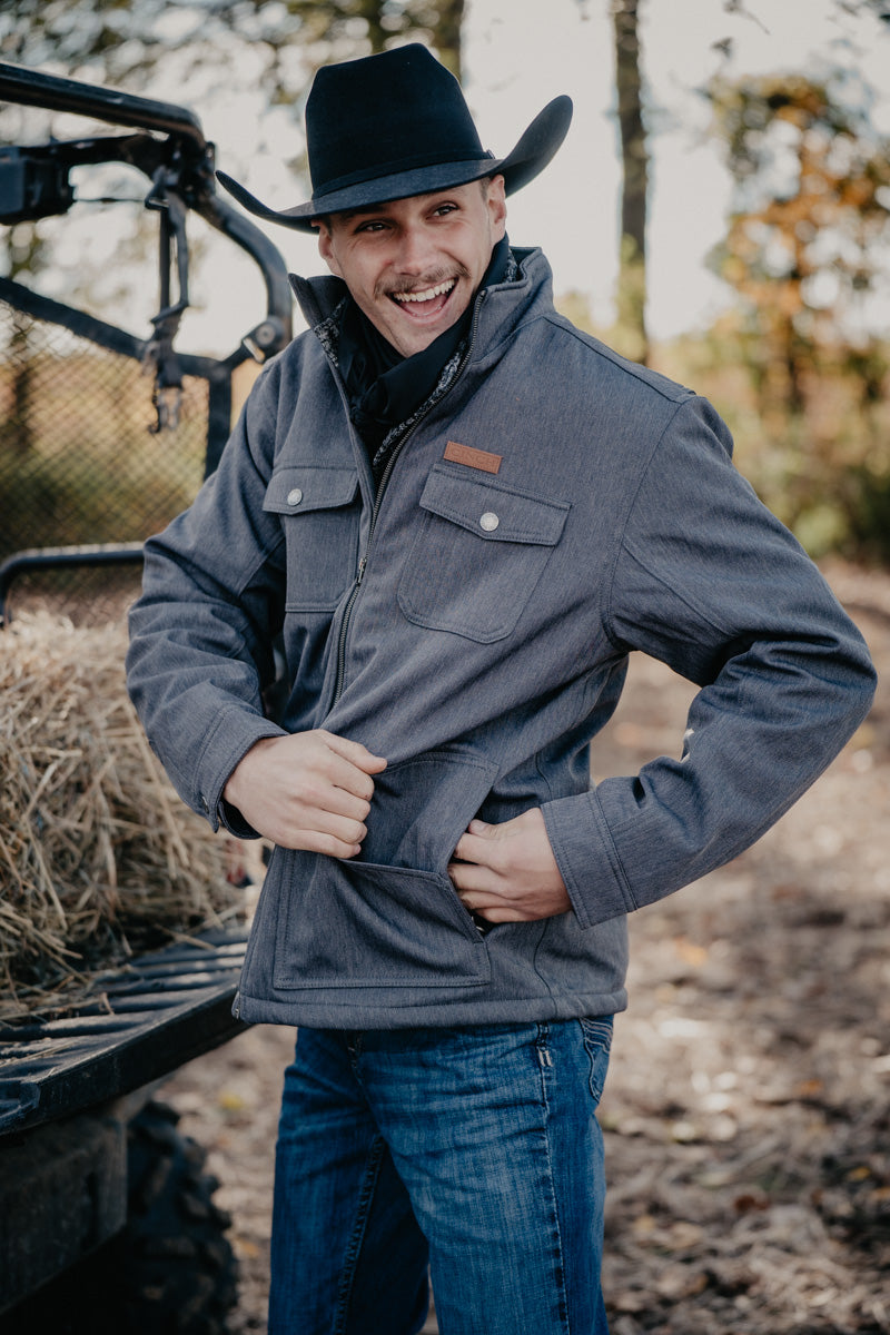 'Noah' Black Men's CINCH Bonded Jacket (S-XXL)