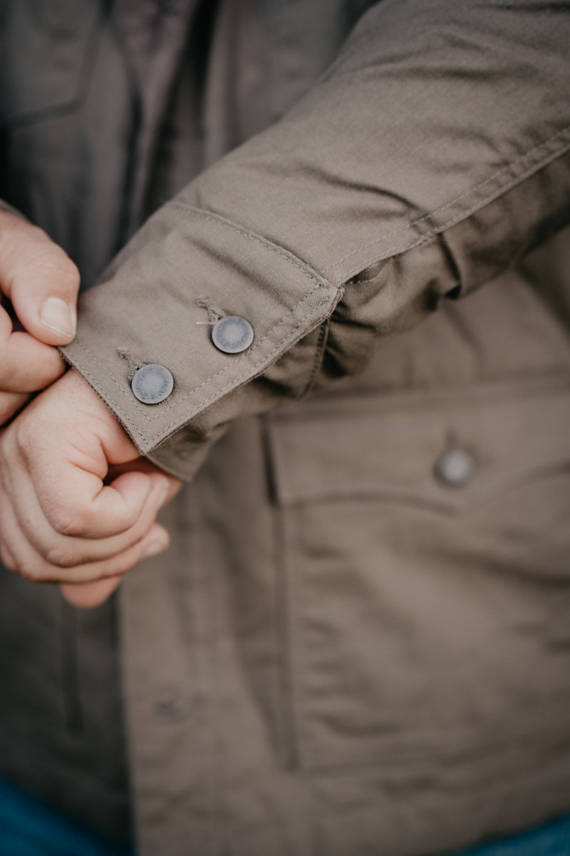 'Johnson' Men's Waxed Lined Barn Coat (S-XXL)