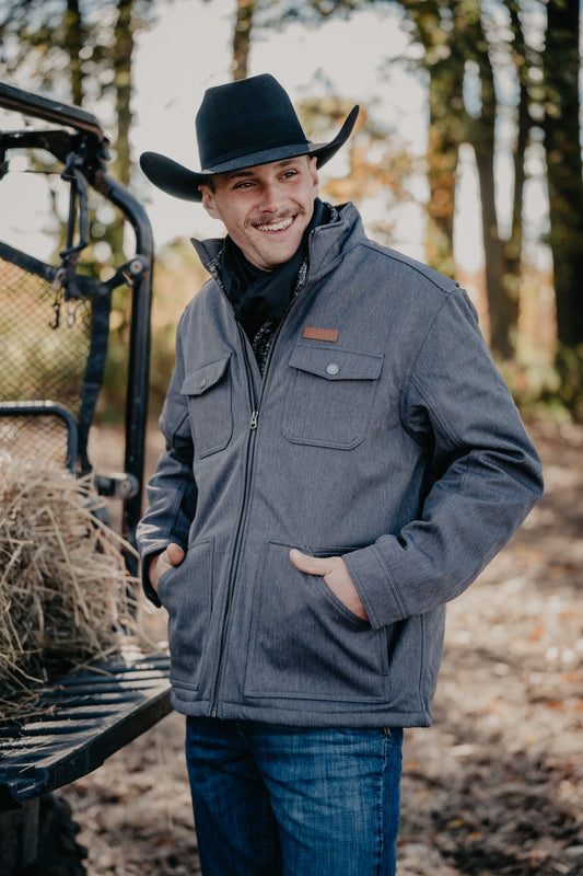 'Noah' Black Men's CINCH Bonded Jacket (S-XXL)