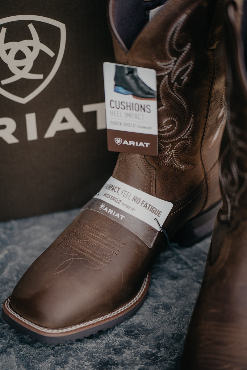 Men's Hybrid Ranchway Brown (Sizes 8.5-12/ D & EE Widths)