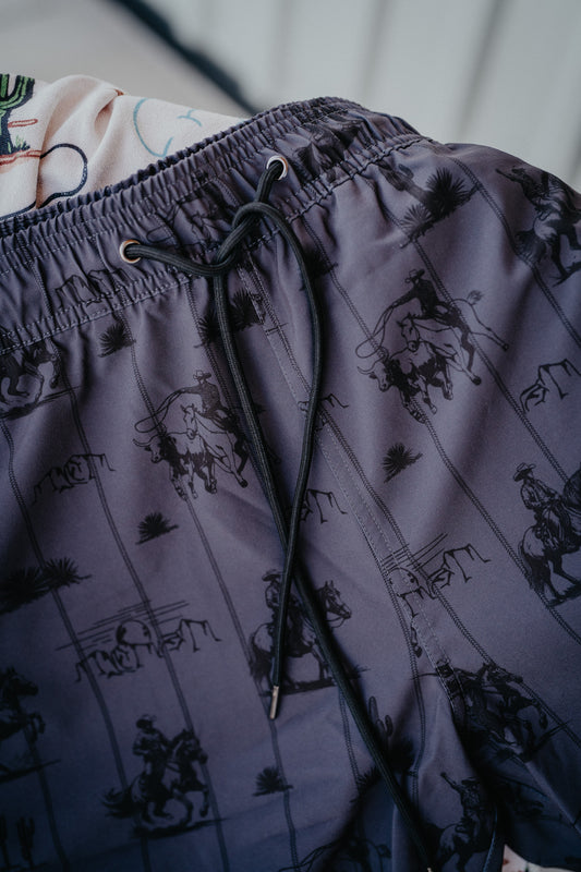 'Nolan' Rock & Roll Swim Shorts with Lining (S-XXL)