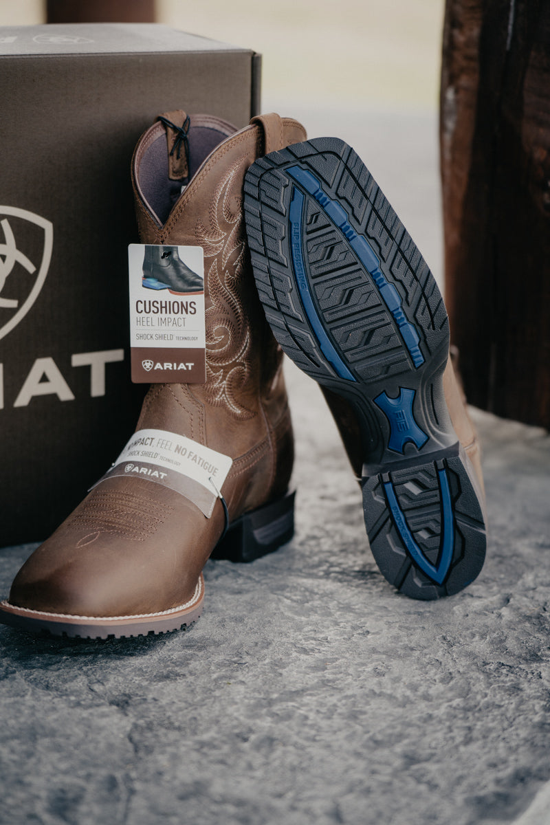 Men's Hybrid Ranchway Brown (Sizes 8.5-12/ D & EE Widths)