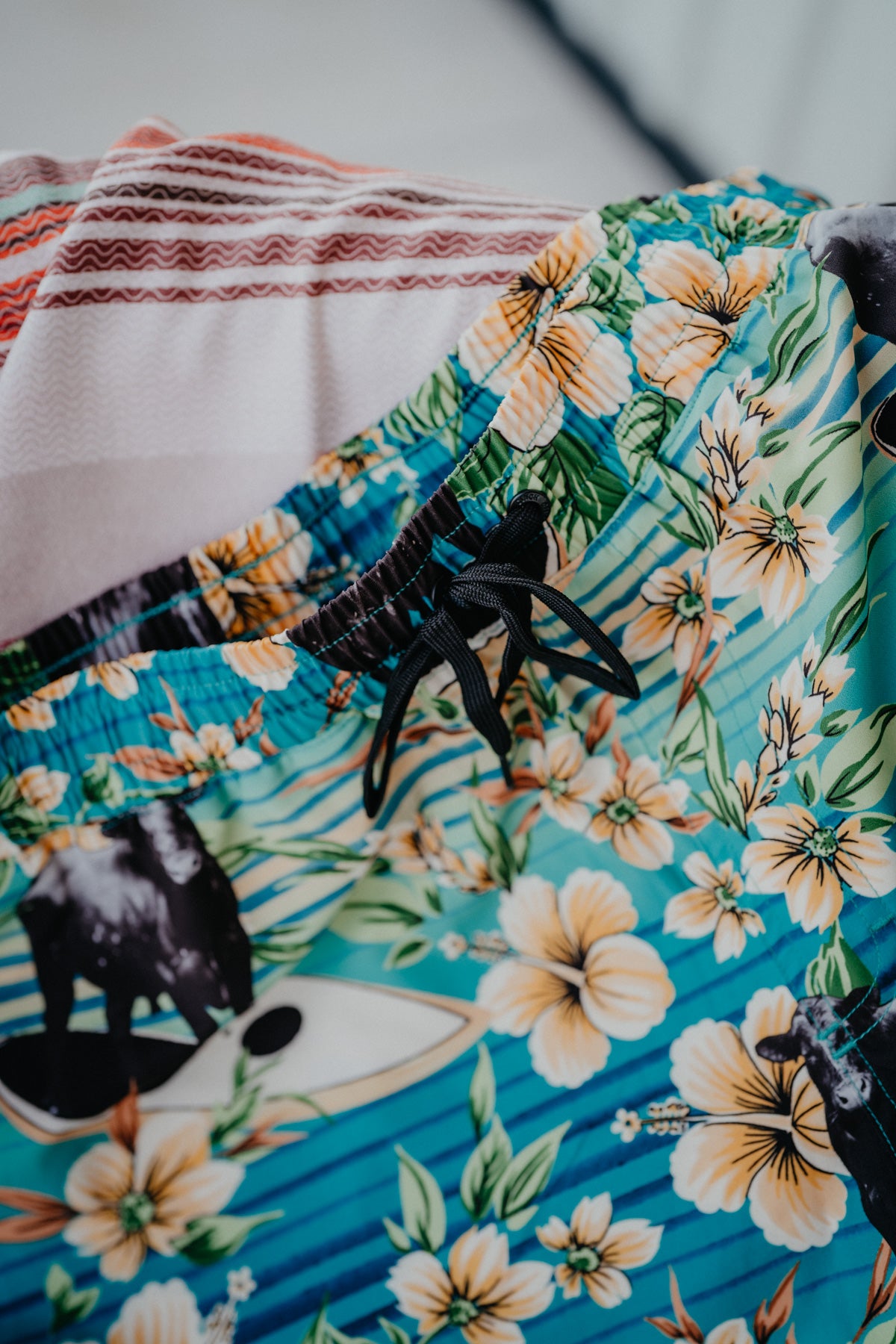 'Surfing Angus' Men's CINCH Swim Shorts (L & XL)