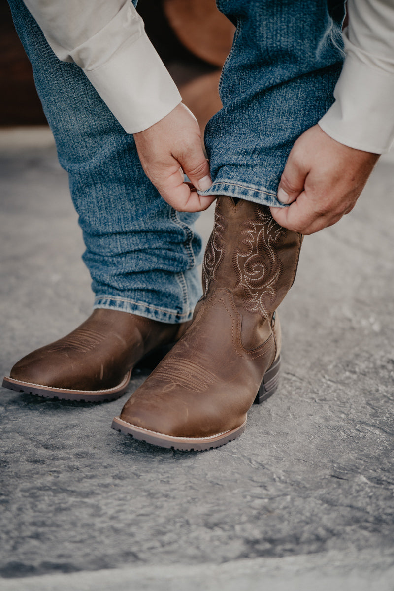 Men's Hybrid Ranchway Brown (Sizes 8.5-12/ D & EE Widths)