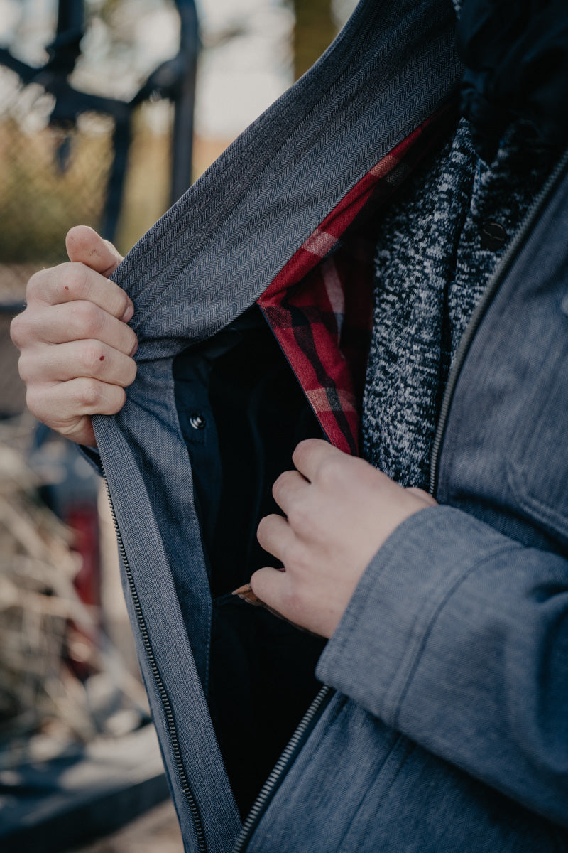 'Noah' Black Men's CINCH Bonded Jacket (S-XXL)