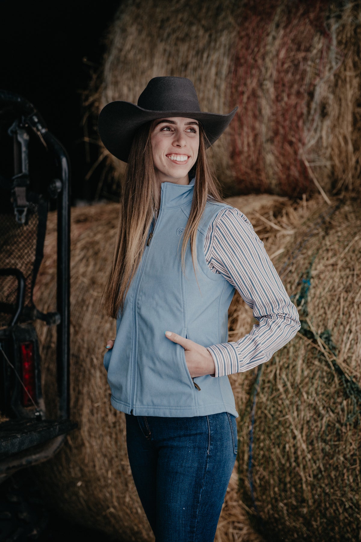 'Caity' Women's Ariat Softshell Vest (XS-XXL)