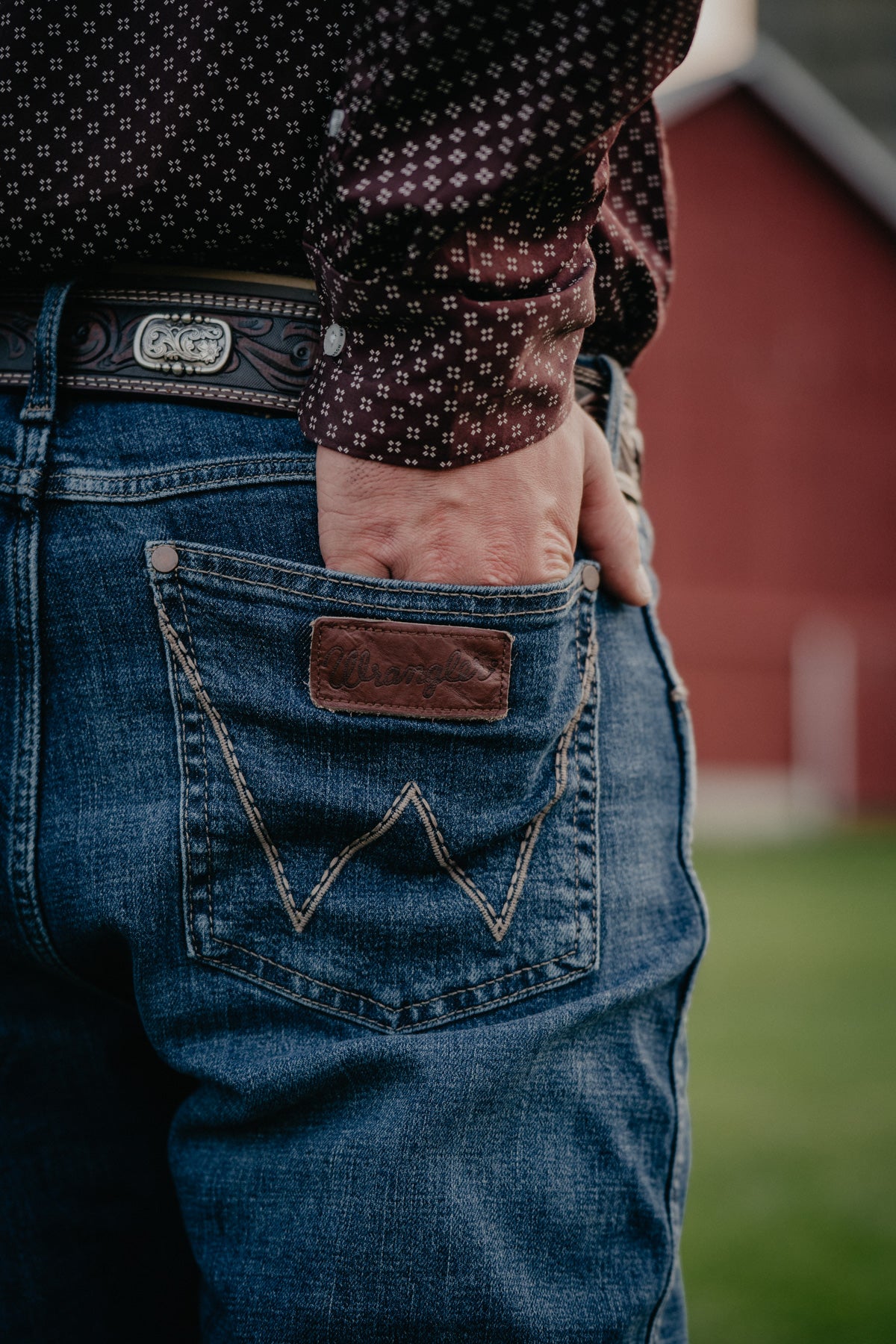 'Bowdyn' Dark Wash Men's Retro Slim Bootcut