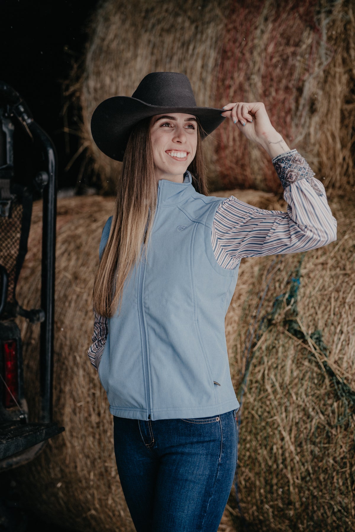 'Caity' Women's Ariat Softshell Vest (XS-XXL)