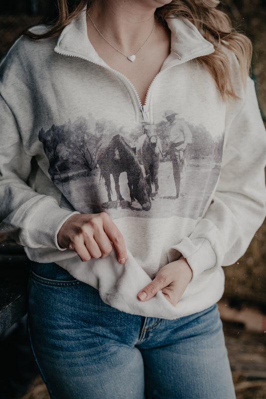 'Legacy Ranch' 1/4 Zip Pullover (S-XXL)