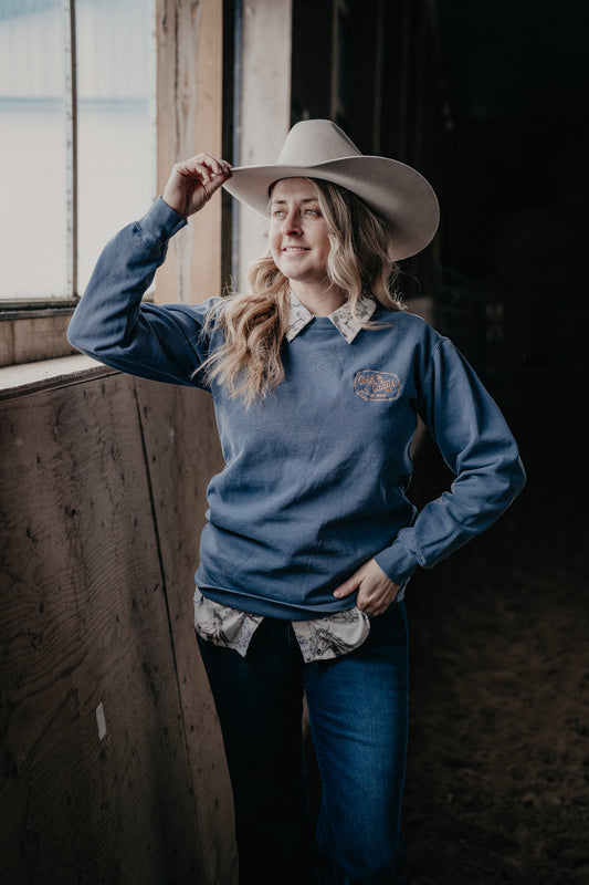 Cold Cactus Rope Logo Embroidered Unisex Crewneck (S - XXL)