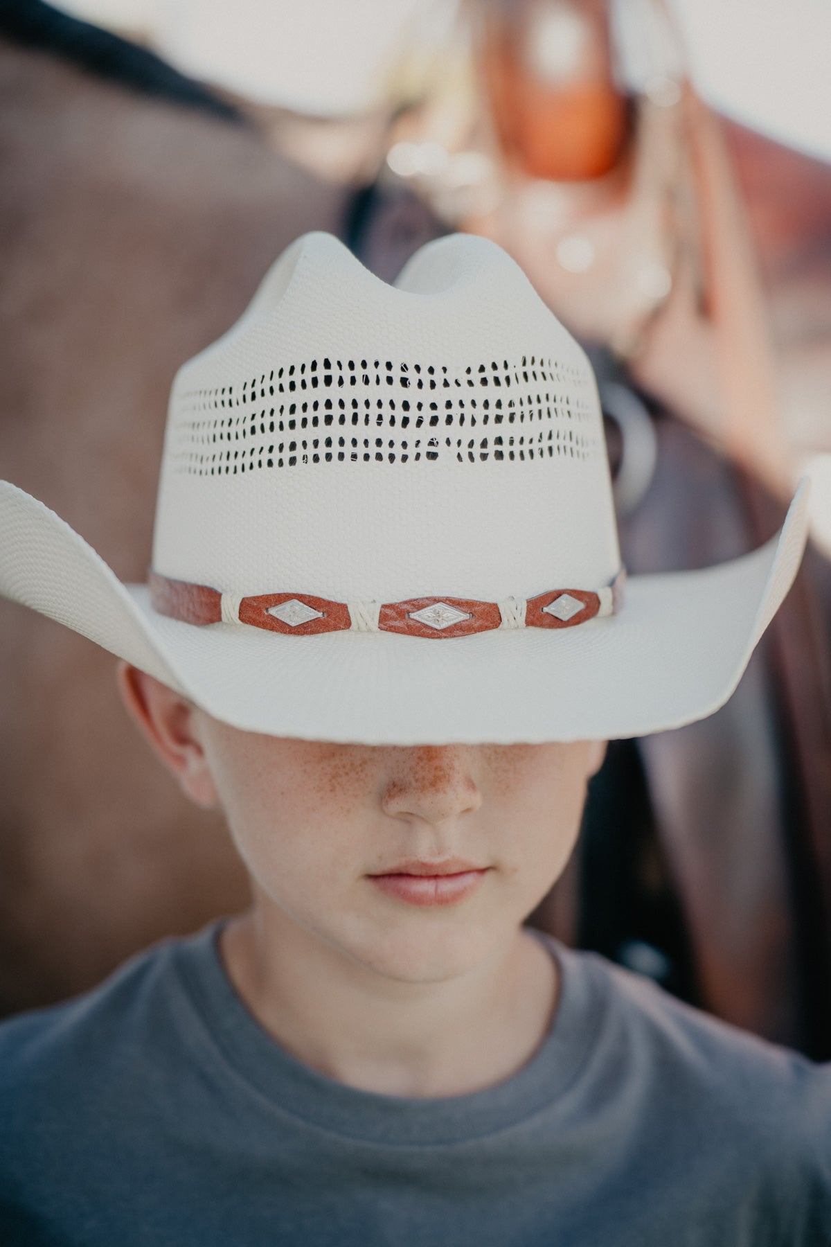 Billy Jr. Stetson Youth Straw Hat