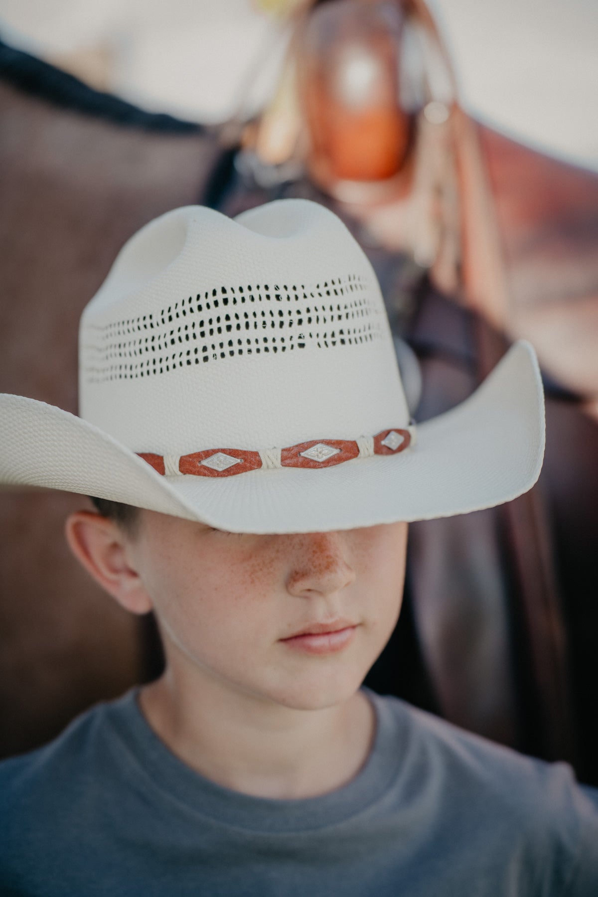 Billy Jr. Stetson Youth Straw Hat