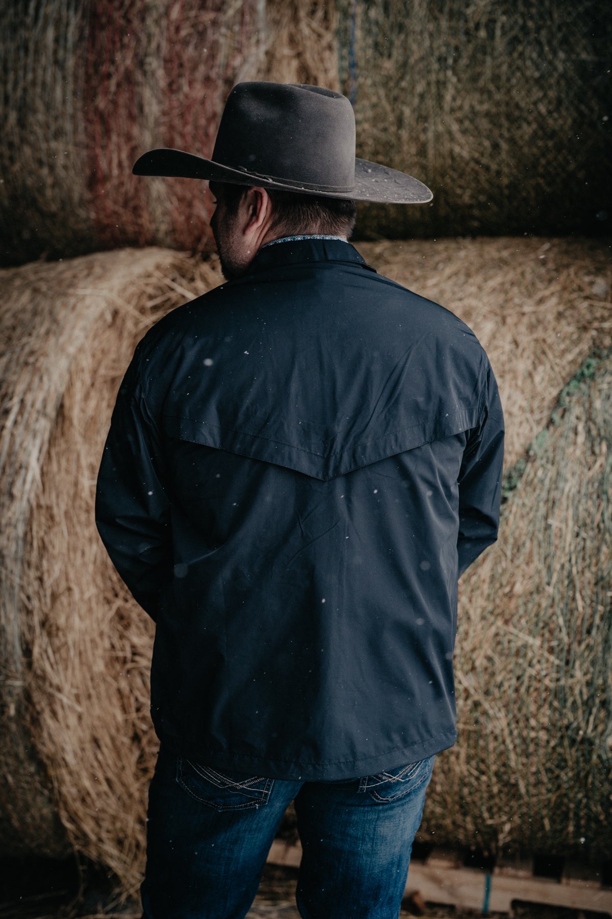 'Jarrod' Men's Black Ariat Performance Windbreaker (S-XXL)