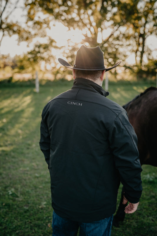 'Knox' Men's Black Bonded CINCH Bonded Jacket