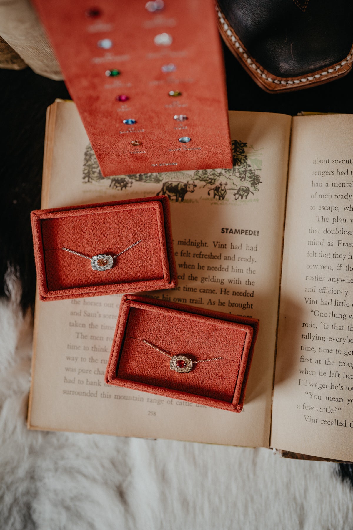 *Mini* Birthstone Buckle Necklace (2 Options)