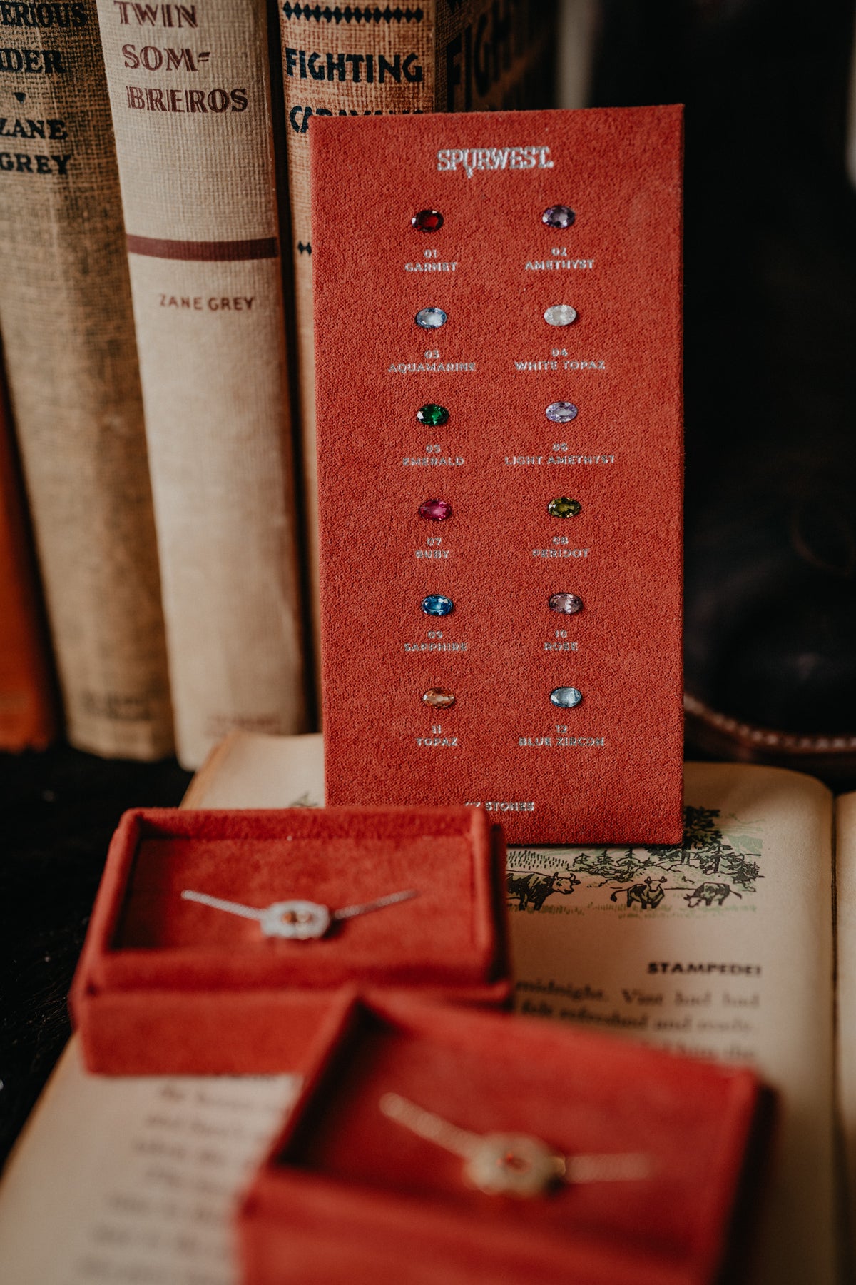 *Mini* Birthstone Buckle Necklace (2 Options)