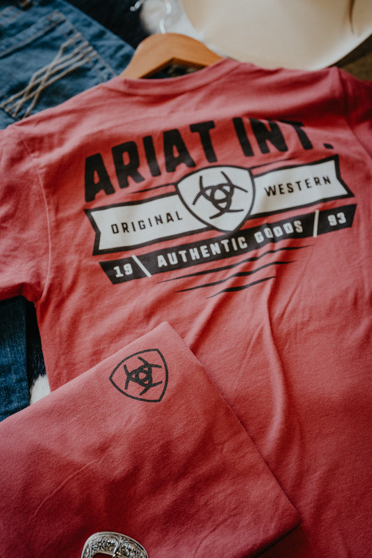 'Banner Badge' Ariat Men's T-Shirt (S-XXL)