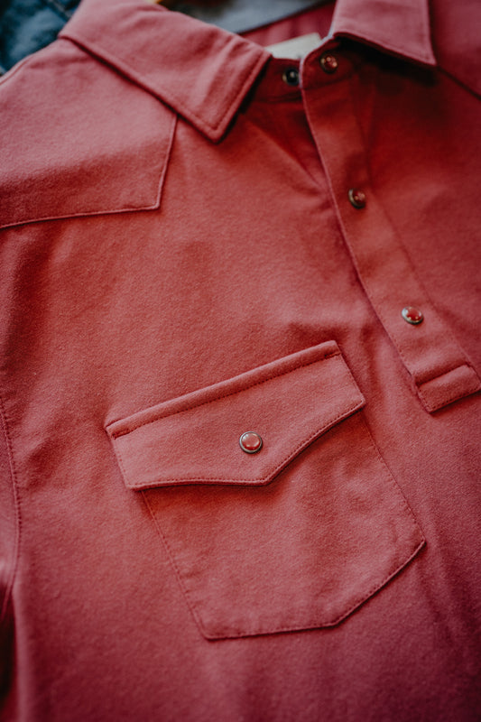 Men's Ariat Retro Short Sleeve Snap Shirt Polo (S-XXL)