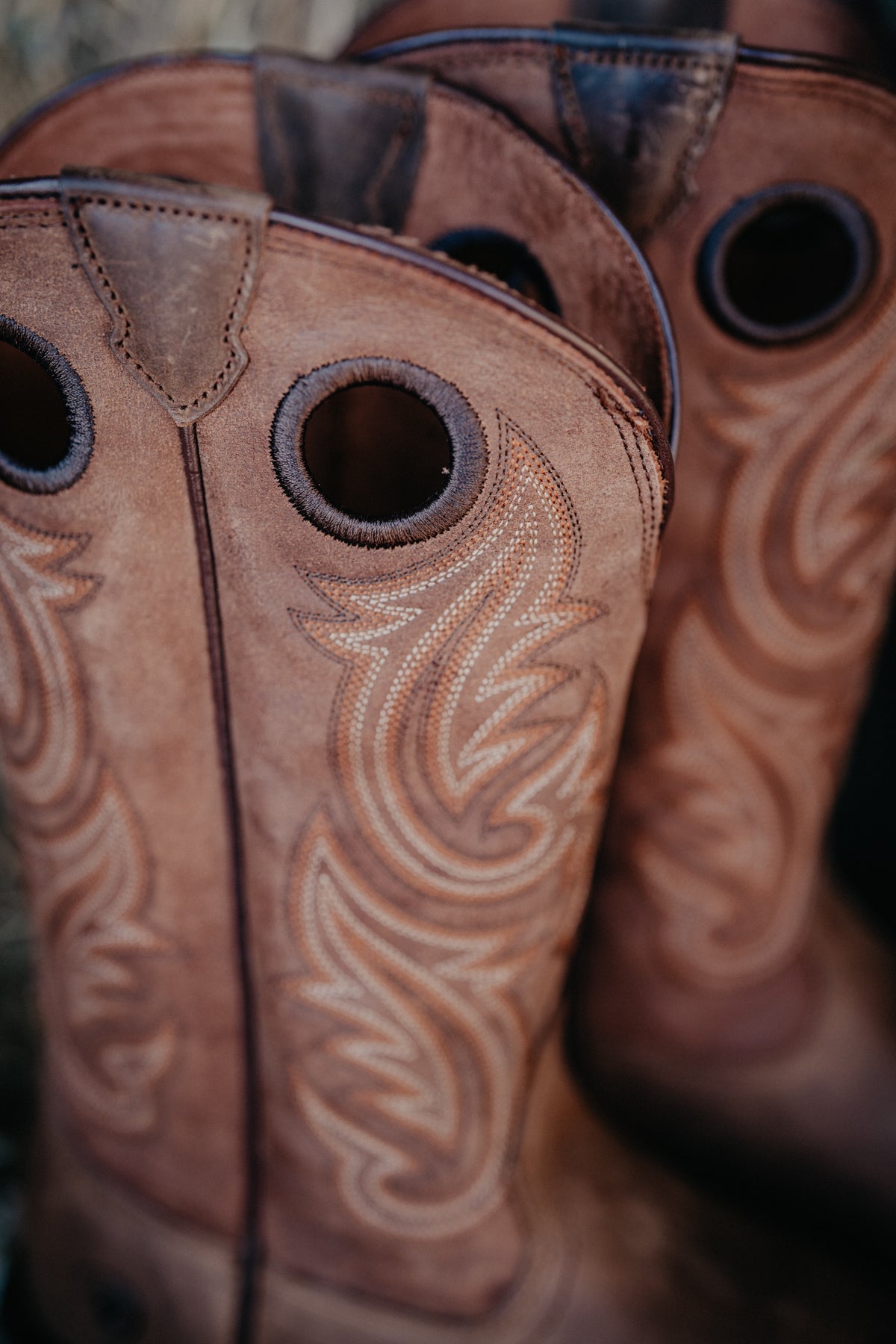 'Highland Toughstock' Men's Ariat Cowboy Boots (Sizes 7-13; D & EE Widths)