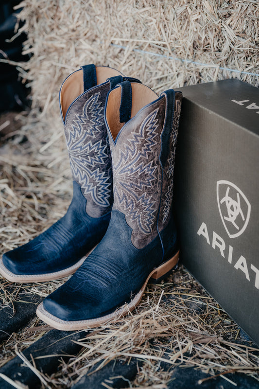 'South Fork' Men's Ariat Navy Tide Cowboy Boot (8.5 - 11; D Widths)