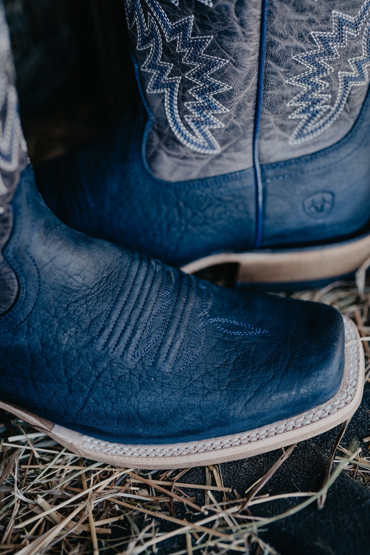 'South Fork' Men's Ariat Navy Tide Cowboy Boot (8.5 - 11; D Widths)
