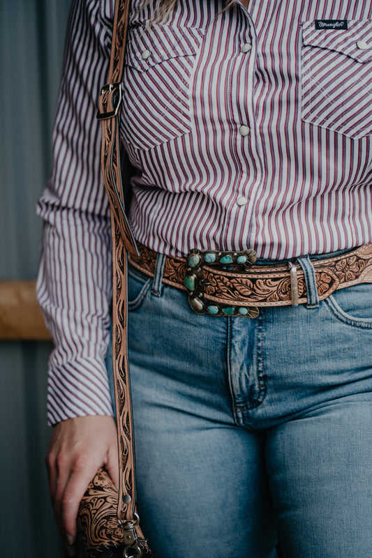 German Silver Horseshoe Buckle by Paige Wallace (3 Styles)