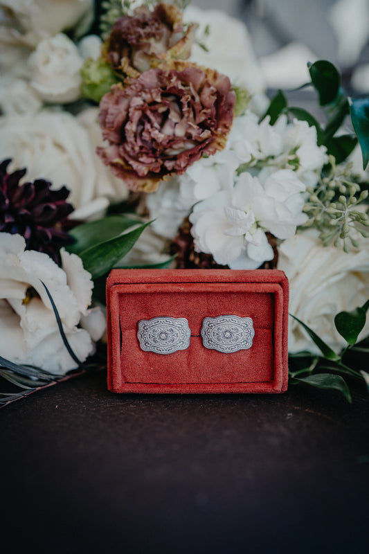 Amelia Buckle Earrings by Spurwest