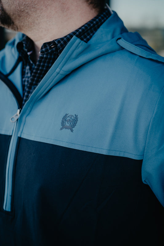 'Jimmy' CINCH Lightweight Half Zip Hooded Pullover (S-XXL)