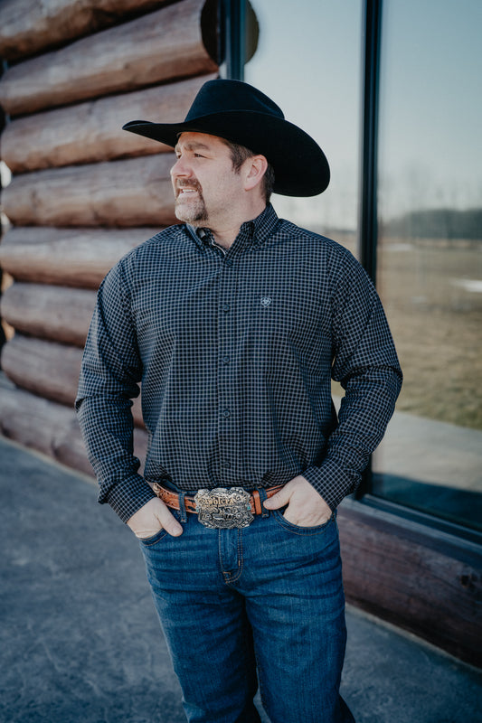 'Triston' Long Sleeve Men's Pro Shirt by Ariat (S-XXL)