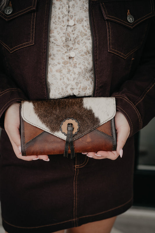 'Guadalupe' Cowhide Style Wallet by STS Ranchwear