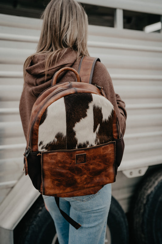 'Guadalupe' Cowhide Valley Backpack by STS Ranchwear