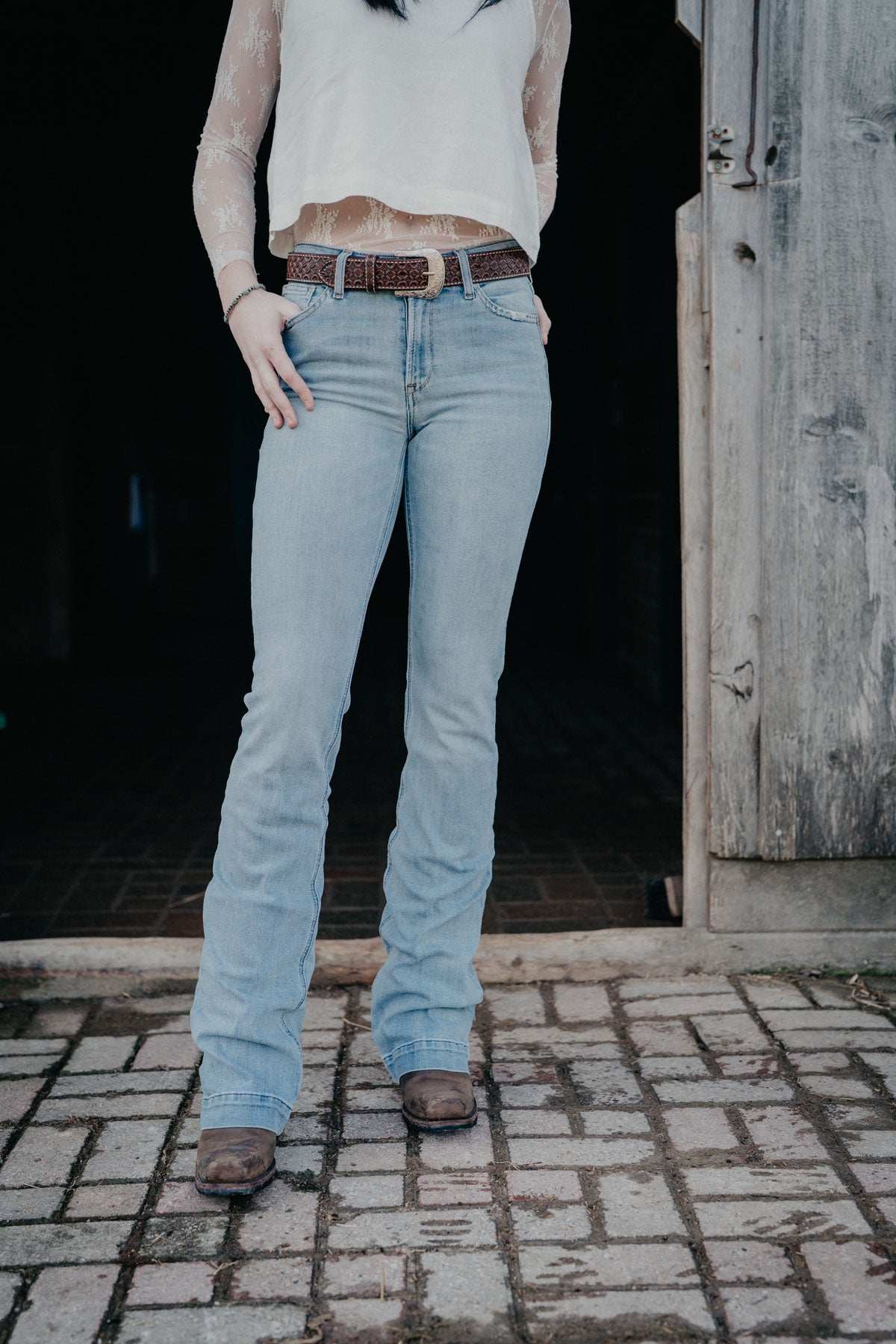 'Marnie' High Rise Slim Trouser Jean by Ariat (Sizes 24-34)