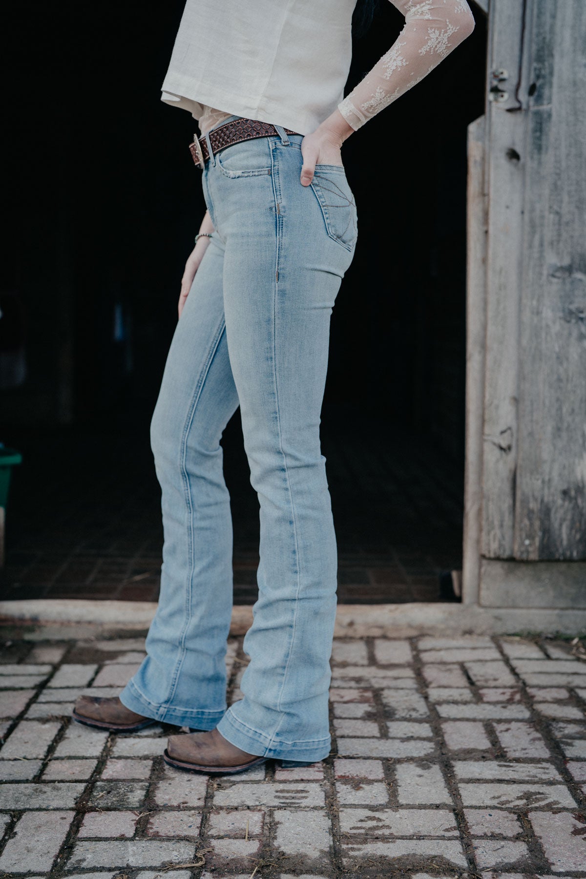 'Marnie' High Rise Slim Trouser Jean by Ariat (Sizes 24-34)