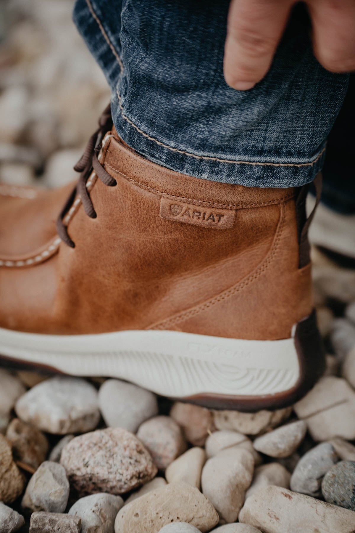 Men's Ariat Toasty Tan Leather All Terrain Spitfire {Size 8 & 13 EE Width}