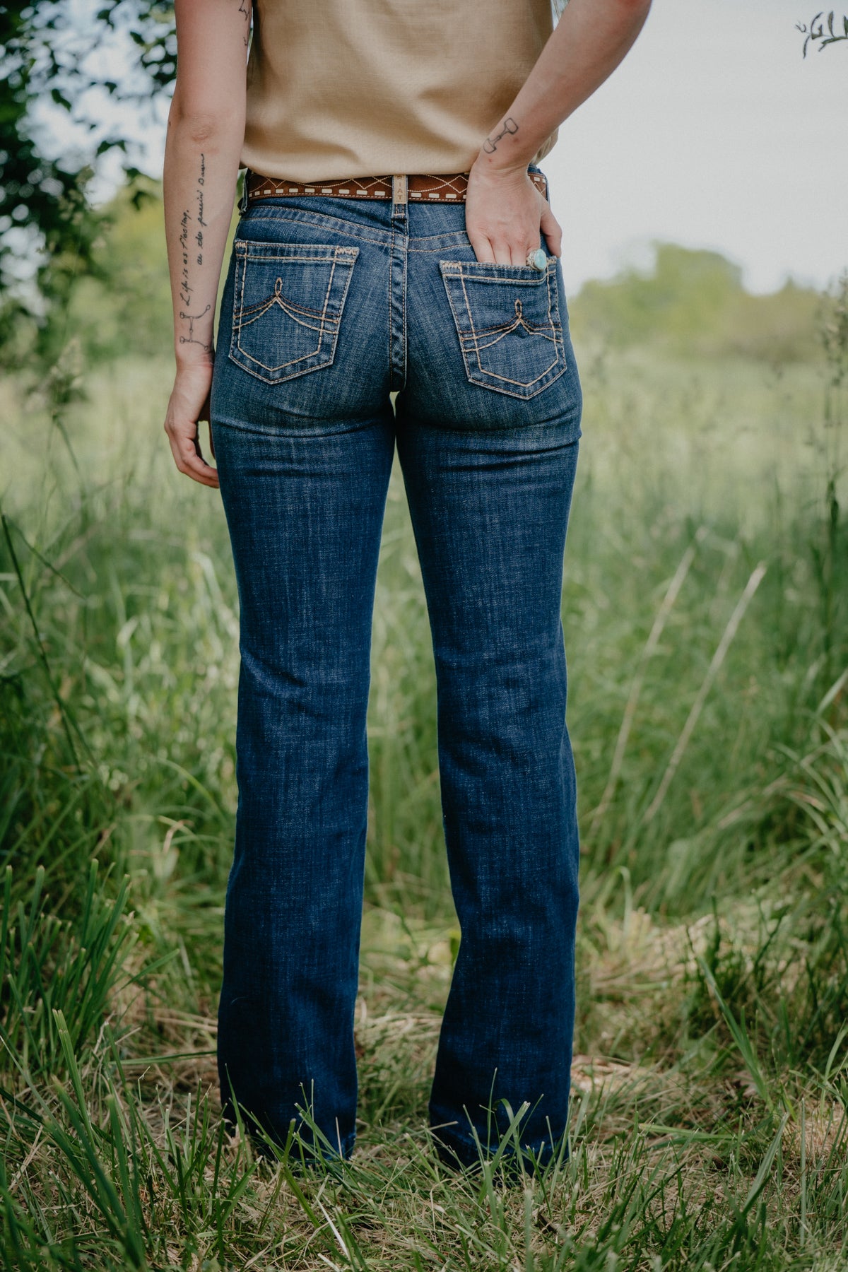 'Kahlani' Perfect Rise Trouser Jean by Ariat (24-16W)