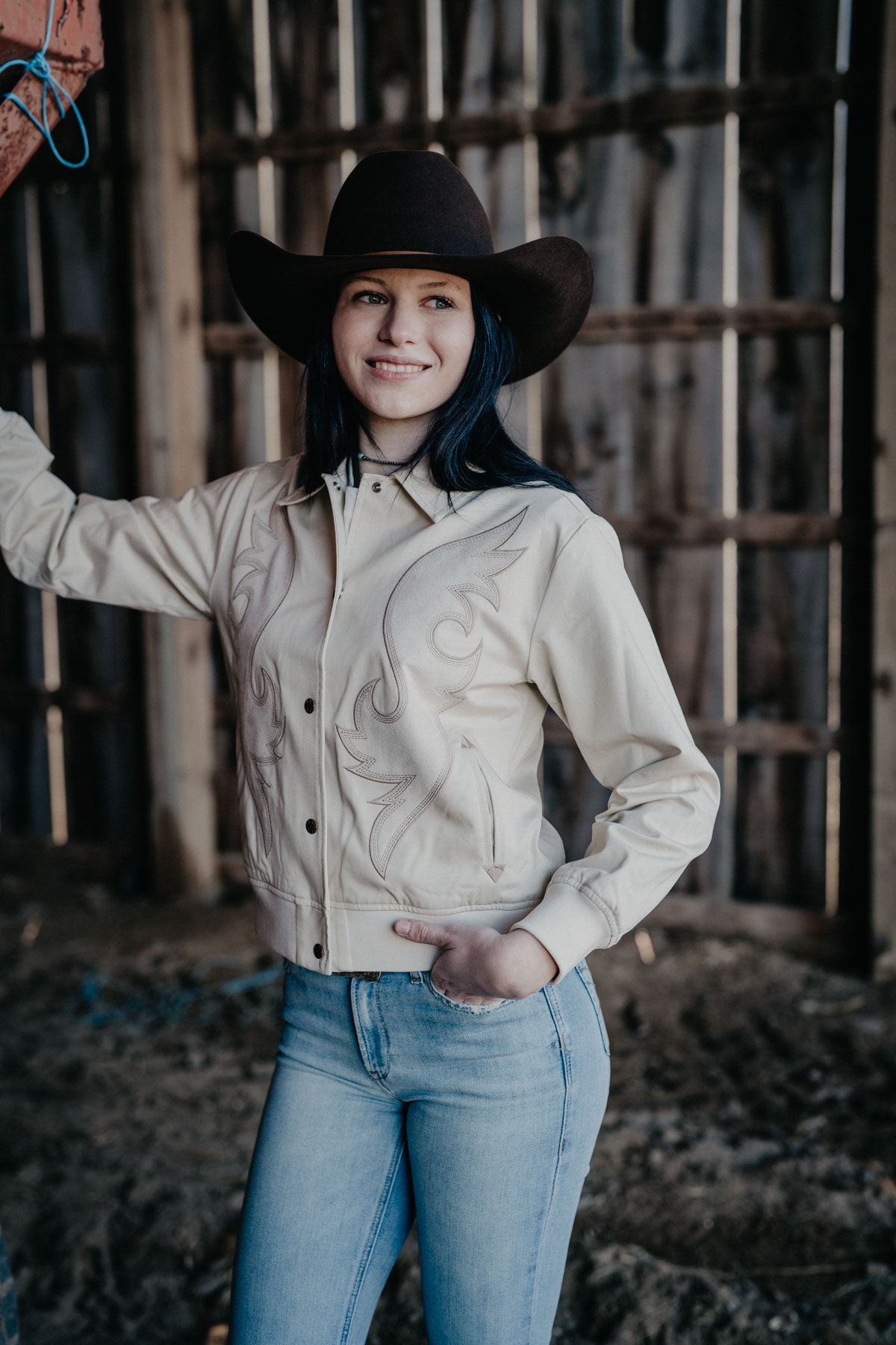 'Marlo' Women's Ariat Vaquero Bomber Jacket (S-XXL)