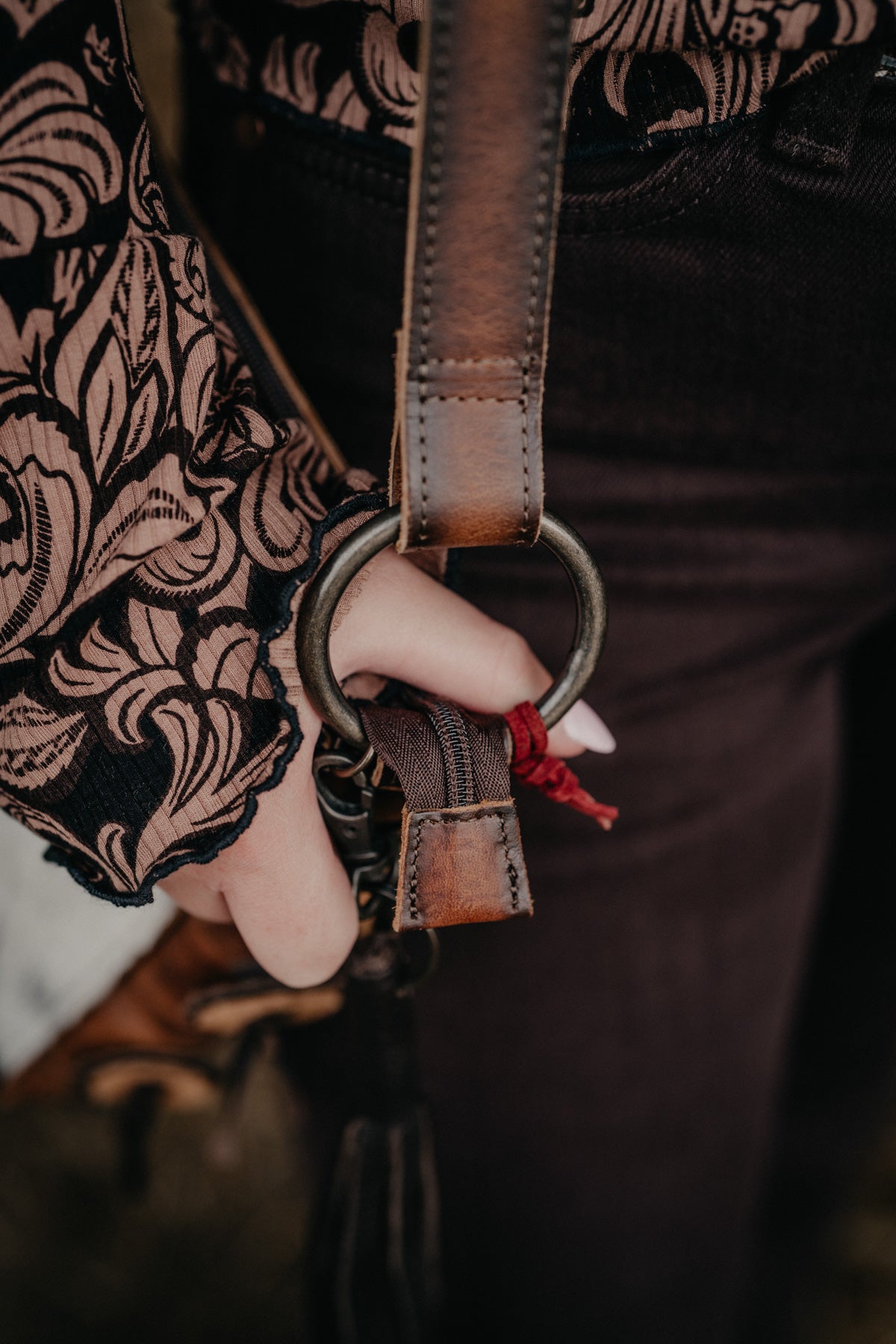 'Guadalupe' Cowhide Olivia Crossbody by STS Ranchwear