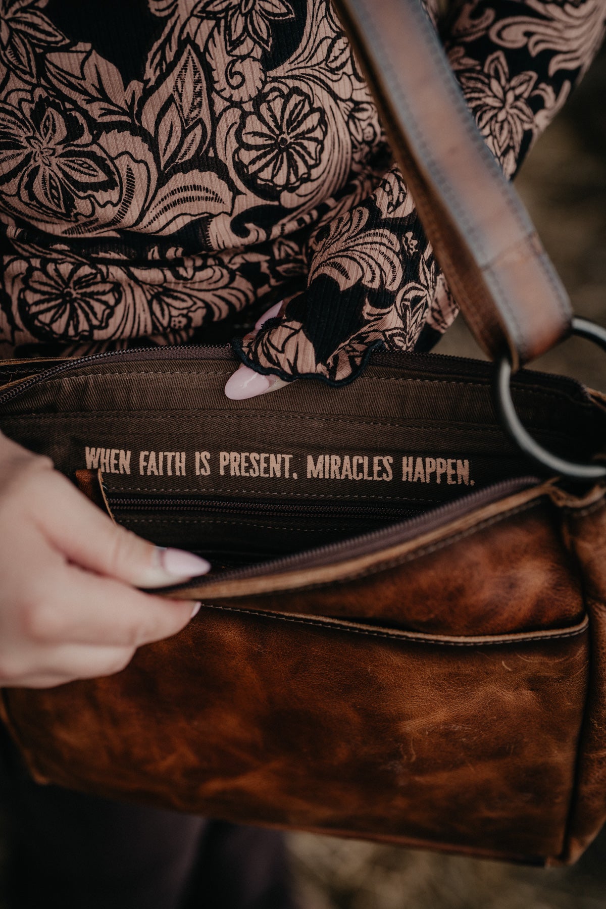 'Guadalupe' Cowhide Olivia Crossbody by STS Ranchwear