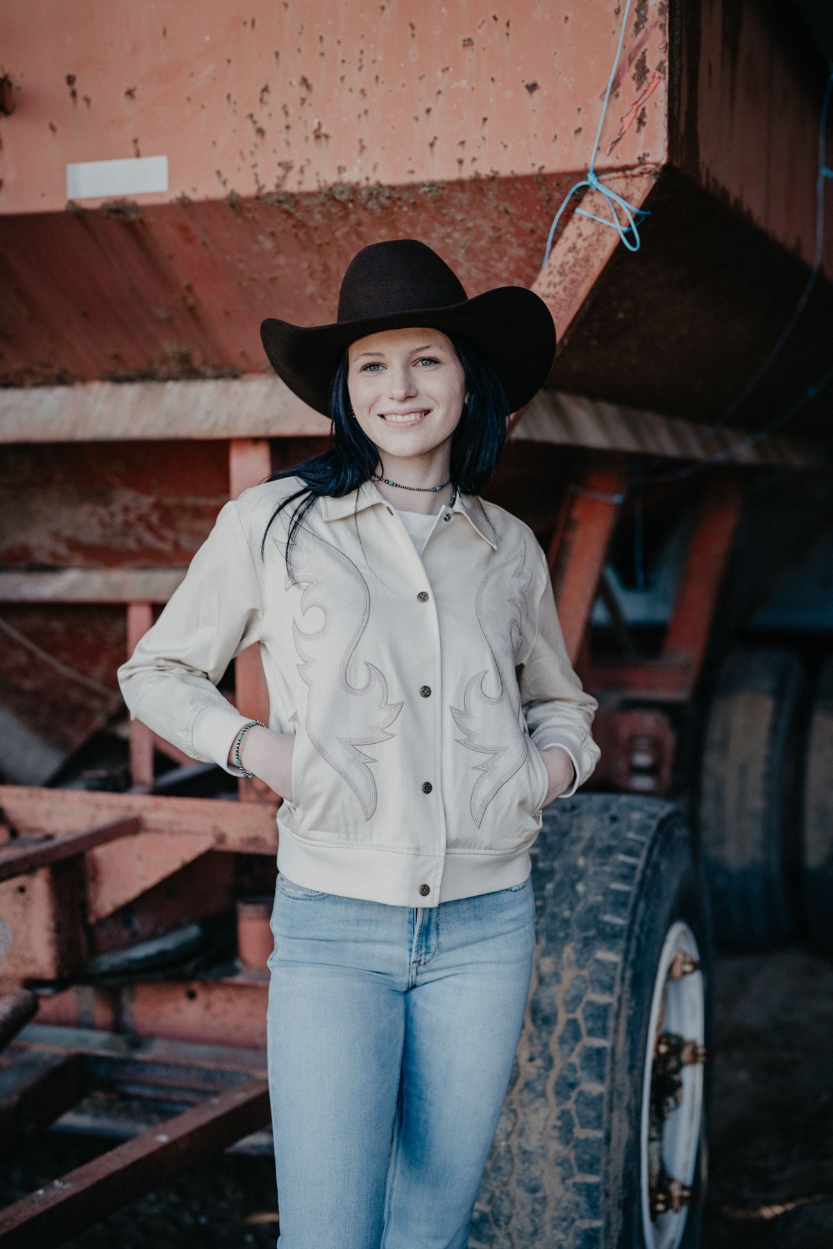 'Marlo' Women's Ariat Vaquero Bomber Jacket (S-XXL)