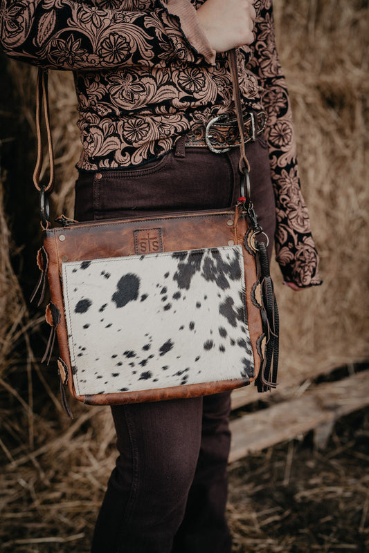 'Guadalupe' Cowhide Olivia Crossbody by STS Ranchwear