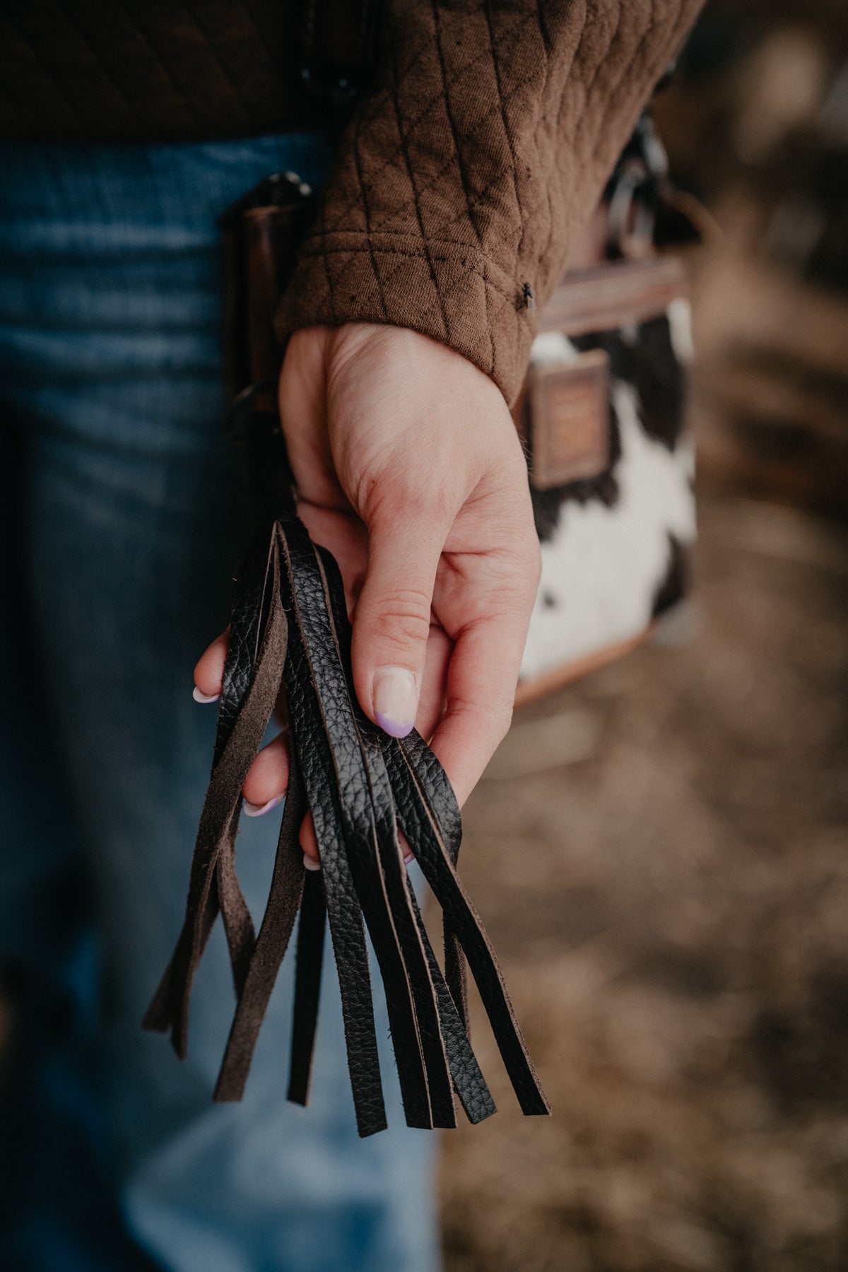 'Guadalupe' Cowhide Lily Crossbody by STS Ranchwear