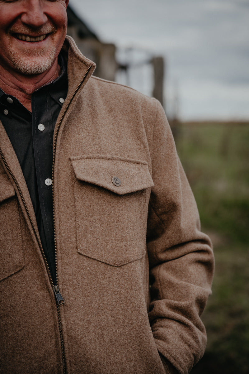 'Briggs' Men's Wool Jacket by Panhandle Slim (M-XXL)