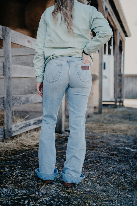 'Kelsey' High Rise Bailey Trouser Jean by Wrangler (24-35; Inseams 30-36)