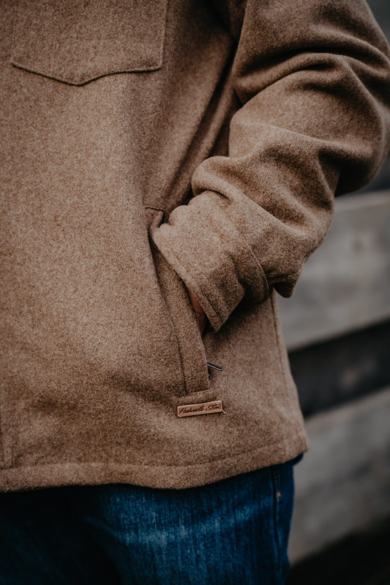 'Briggs' Men's Wool Jacket by Panhandle Slim (M-XXL)