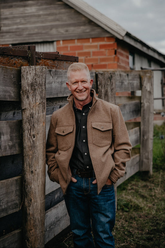 'Briggs' Men's Wool Jacket by Panhandle Slim (M-XXL)