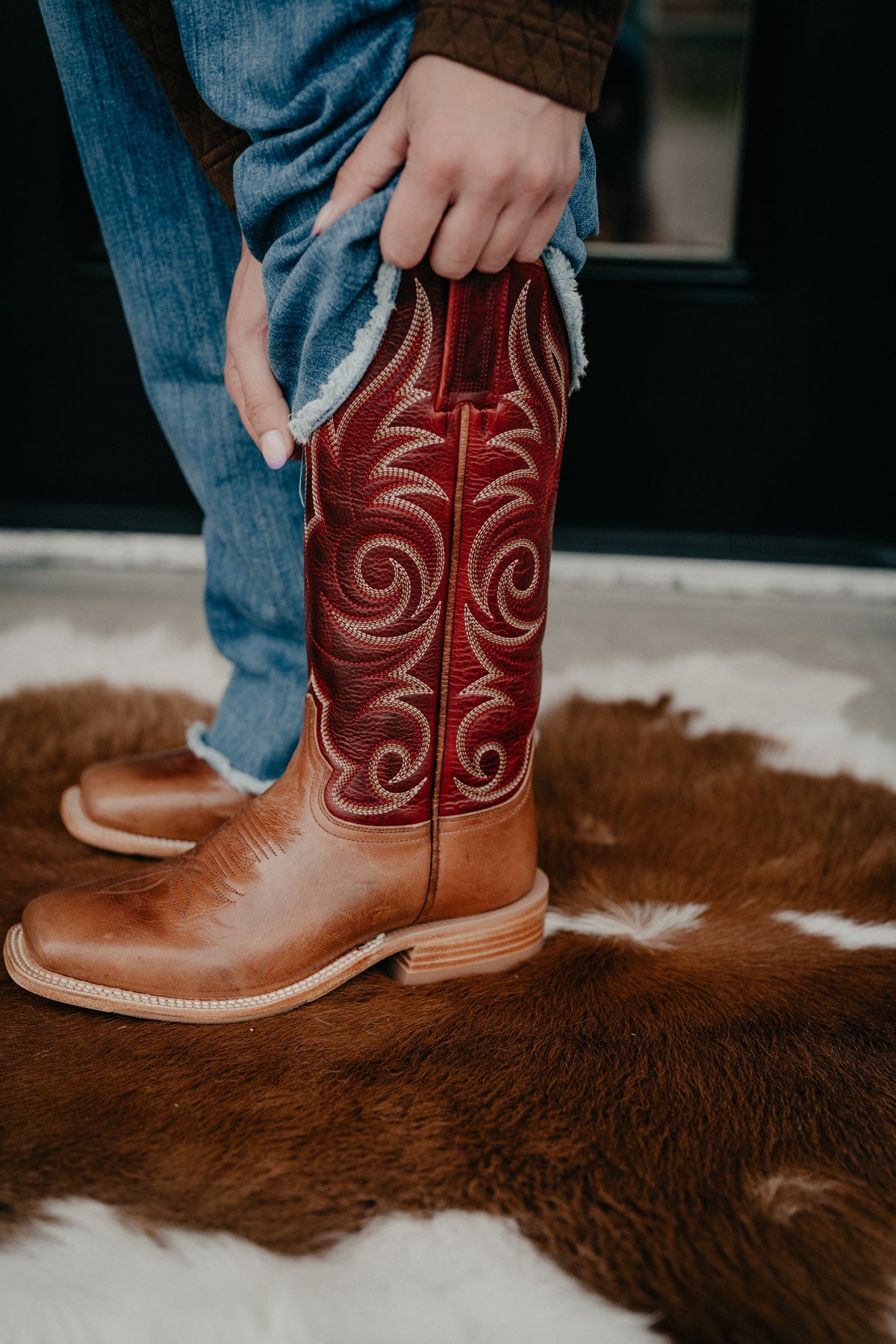 13" Salina Women's Tan Hyer Boots