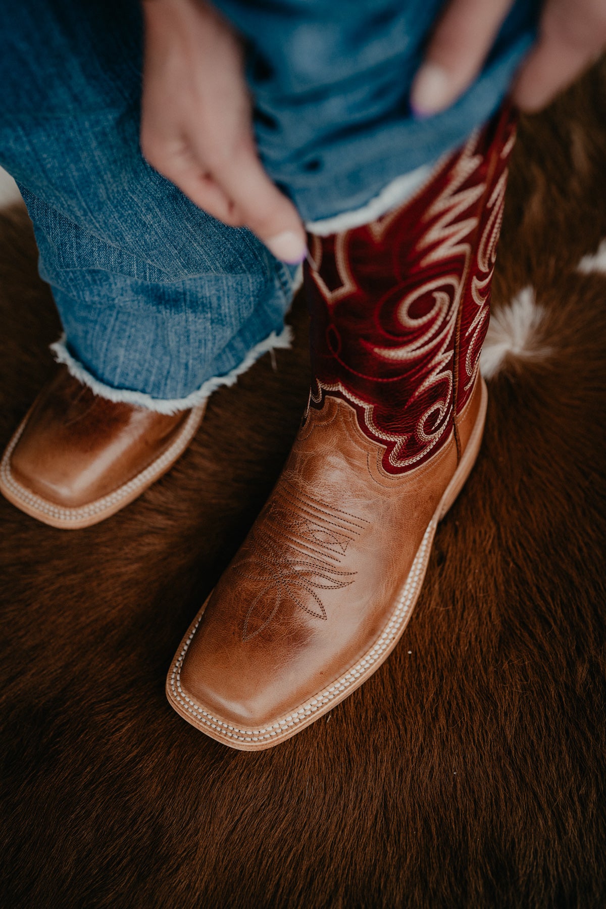 13" Salina Women's Tan Hyer Boots