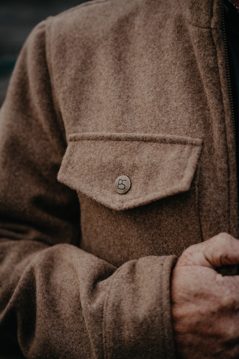 'Briggs' Men's Wool Jacket by Panhandle Slim (M-XXL)